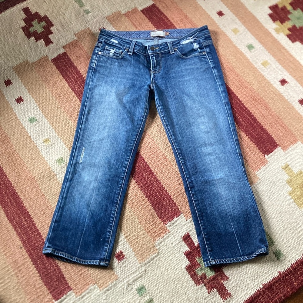 Paige Laurel Canyon Capris, Size 29